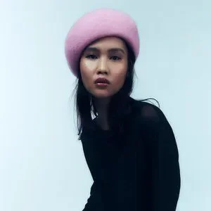 Zara | Accessories | Nwt Zara 0 Wool Beret Light Mauve  display picture 3